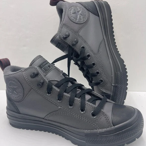 Converse Men’s
CTAS MALDEN STREET BOOT MID DARK MATTER/BLACK/BLOODSTONE Sneakers - Picture 14 of 16